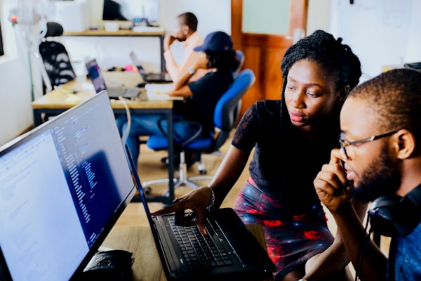 Students learning Generative AI
